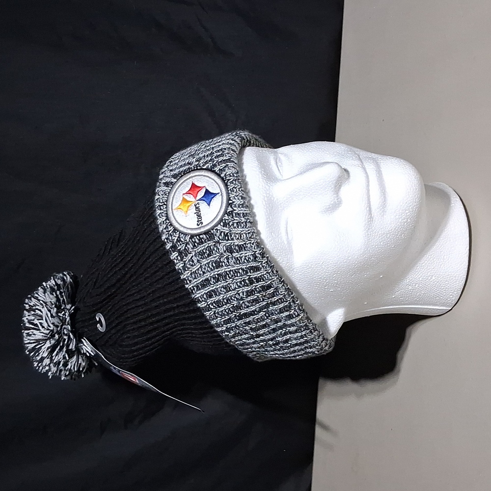 Pittsburgh Steelers Pom Beanie Winter Knit Cap